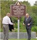 Unveiling of the historical marker
